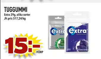Nya Pulsen TUGGUMMI erbjuda