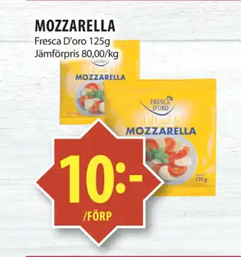Matvärlden Tensta MOZZARELLA erbjuda