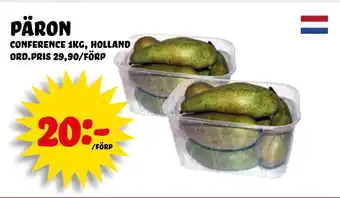 Nelins päron erbjuda
