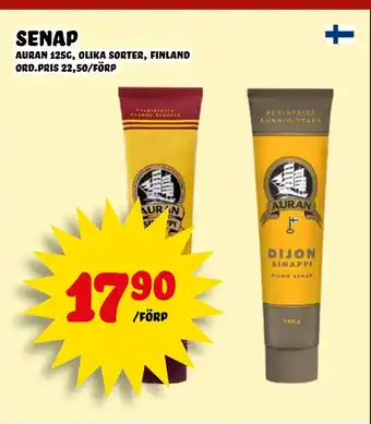 Nelins senap erbjuda