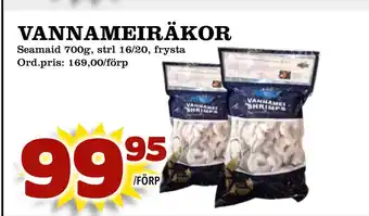 Supergrossen VANNAMEIRÄKOR erbjuda