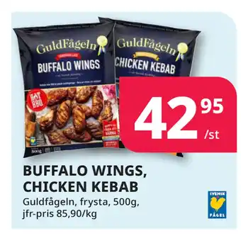 Tempo BUFFALO WINGS, CHICKEN KEBAB erbjuda