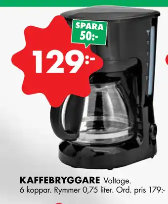 ÖoB KAFFEBRYGGARE erbjuda
