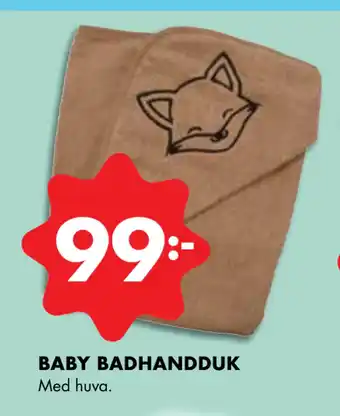 ÖoB BABY BADHANDDUK erbjuda