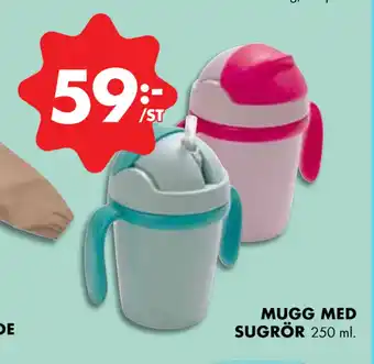 ÖoB MUGG MED SUGRÖR erbjuda