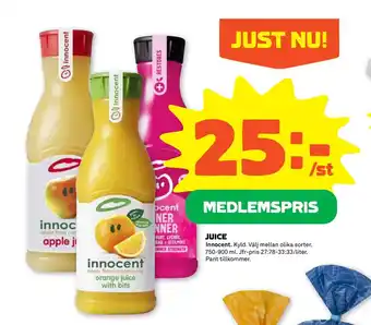Coop Forum JUICE erbjuda