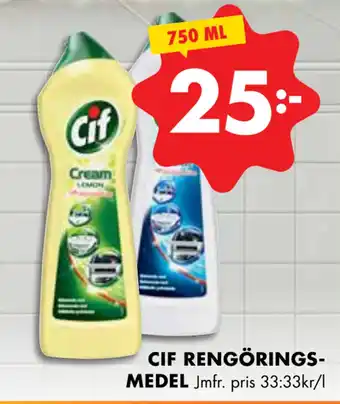 ÖoB CIF RENGÖRINGSMEDEL erbjuda