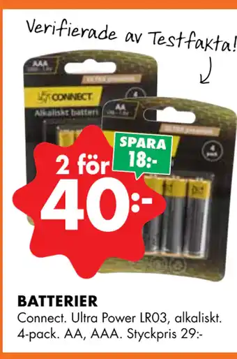 ÖoB BATTERIER erbjuda