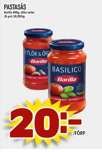 MatArket PASTASÅS erbjuda