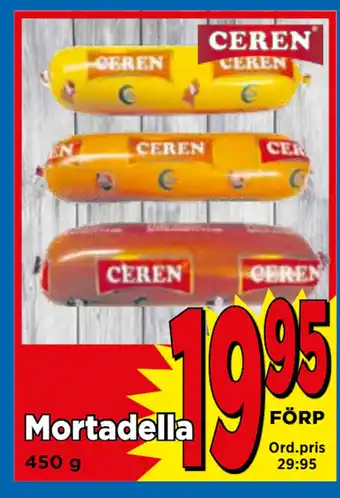 Supergrossen Mortadella erbjuda