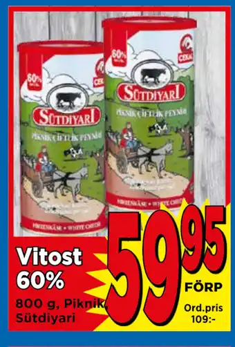 Supergrossen Vitost 60% erbjuda