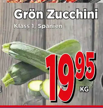 Supergrossen Grön Zucchini erbjuda