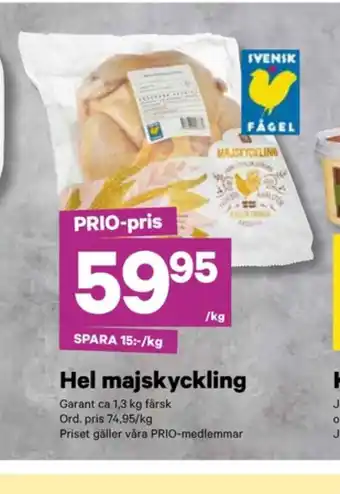 City Gross Garant kyckling erbjuda