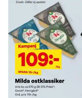 City Gross Arla prästost erbjuda