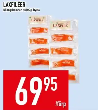 Matdax Lillängshamnens fiskrökeri laxfilé erbjuda