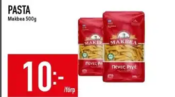Matdax Makbea pasta sorterad erbjuda