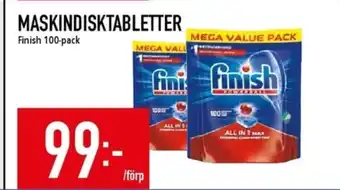 Matdax Finish diskmaskintabs erbjuda