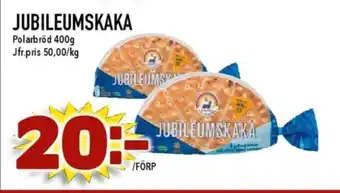 Matdax Jubileumskaka vetekakor erbjuda