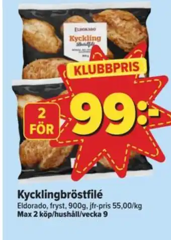 Östenssons Eldorado kycklingbröstfilé erbjuda