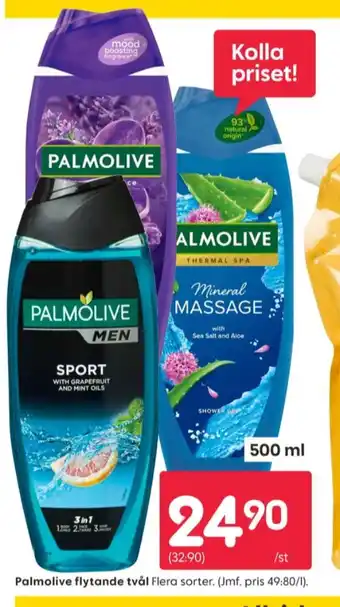 Rusta Palmolive tvål flytande erbjuda