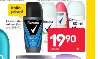Rexona deodorant roll-on