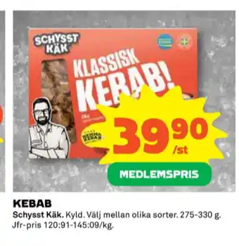 Schysst käk kebab