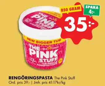 ÖoB The pink stuff rengöringsmedel erbjuda