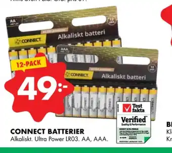 ÖoB Connect batterier erbjuda