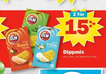 Pekås OLW Dippmix erbjuda