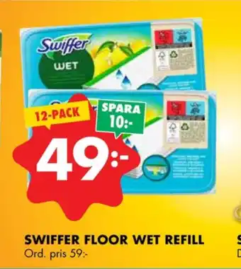 ÖoB Swiffer moppdukar erbjuda