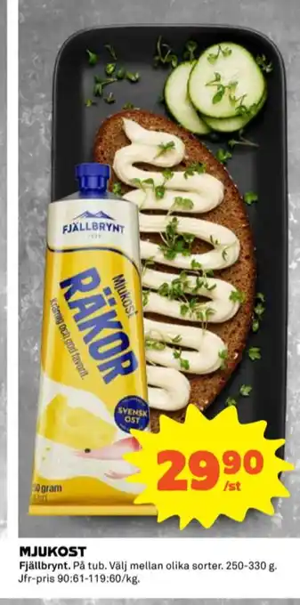Coop Fjällbrynt mjukost erbjuda