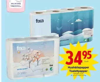 Matöppet Fixa hushållspapper erbjuda