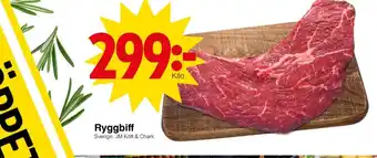 Matöppet Jm chark ryggbiff erbjuda