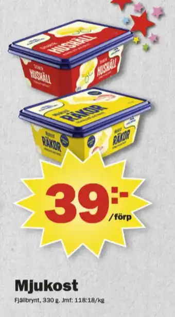 Pekås Fjällbrynt mjukost erbjuda