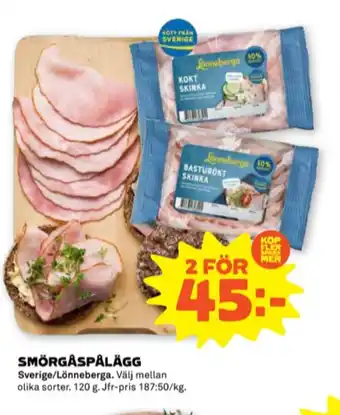 Stora Coop Lönneberga skinka erbjuda