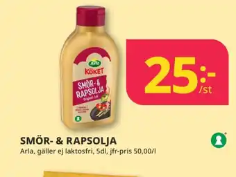 Arla köket smör & rapsolja