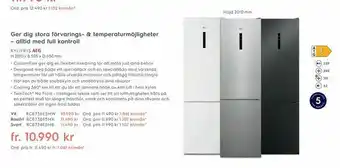 Electrolux Home Kyl/frys aeg h 2010 x b 595 x d 650 mm. erbjuda
