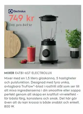 Electrolux Home Mixer E4TB1-6ST ELECTROLUX erbjuda