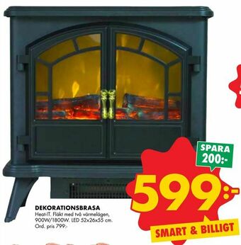 ÖoB Dekorationsbrasa erbjuda
