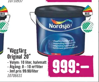 Hornbach ”Väggfärg Original 20” erbjuda