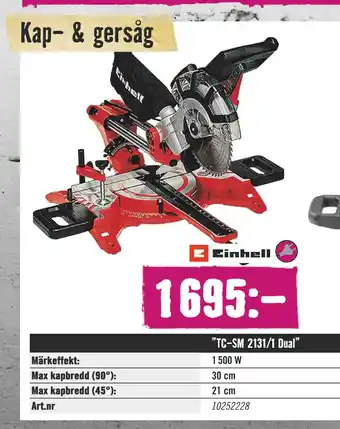 Hornbach Kap- & gersåg erbjuda