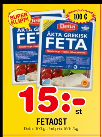 Nya Pulsen FETAOST erbjuda