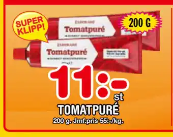 Nya Pulsen TOMATPURÉ erbjuda