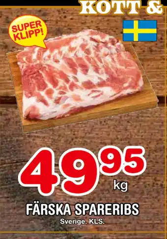 FÄRSKA SPARERIBS