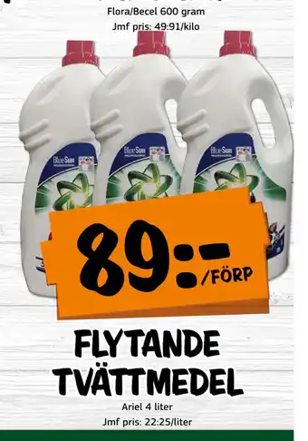 Bazaar Food market FLYTANDE TVÄTTMEDEL erbjuda