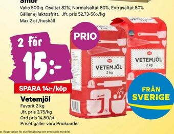 City Gross Vetemjöl erbjuda