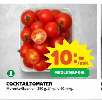 Coop Cocktailtomater erbjuda