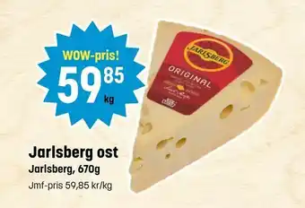 Eurocash Jarlsberg ost erbjuda