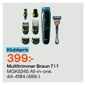 Multitrimmer Braun 7 i 1
