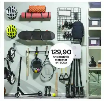 Clas Ohlson Anslagstavla metallnät erbjuda